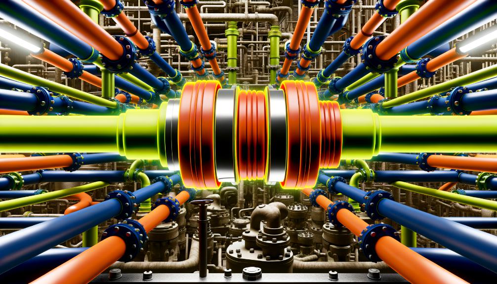 rubber joints for pipelines
