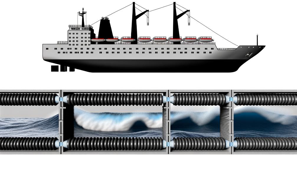 rubber joints for ships