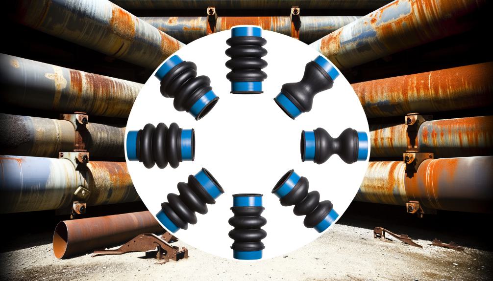 selecting rubber joints carefully