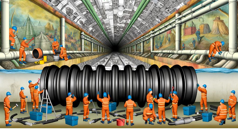 sewage system rubber joints