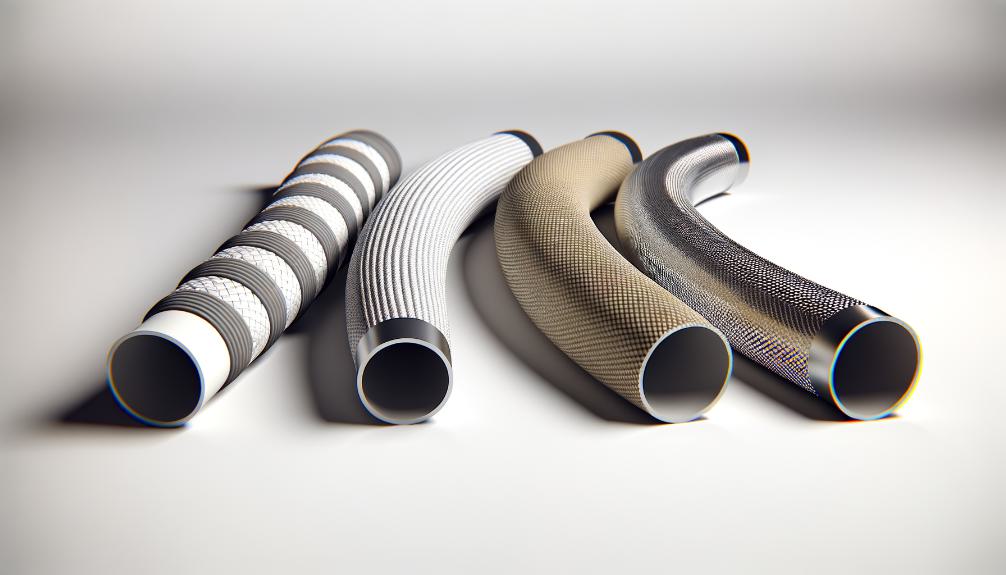 chemical resistant flexible hose materials