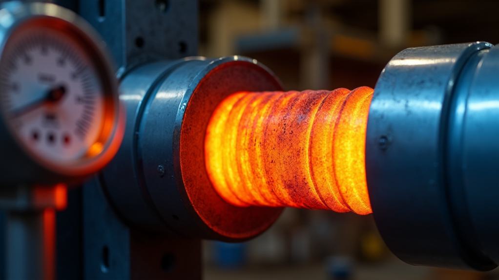 metal expansion joint temperature limits
