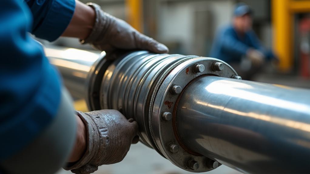 proper installation of expansion joints
