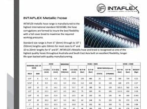 metalic fact sheet