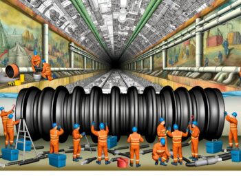 sewage system rubber joints
